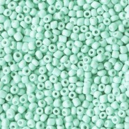 Seed beads 11/0 (2mm) Lucite green